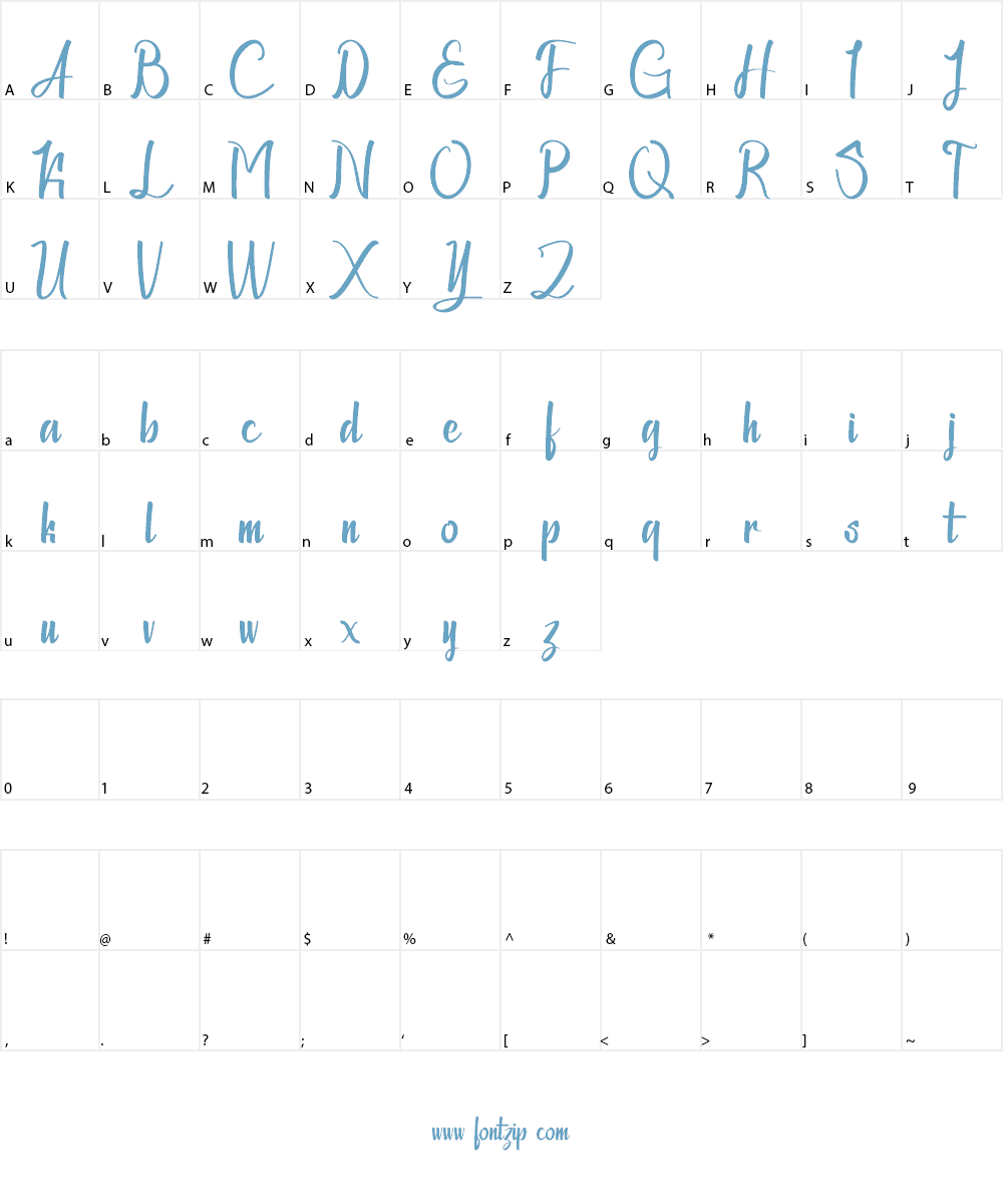 Chapline personal use only Font Character